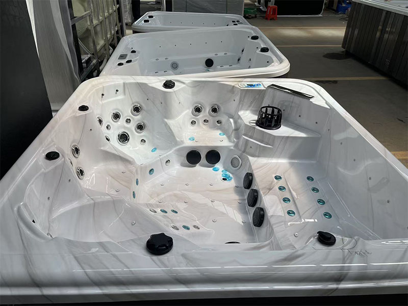 أوراق PMMA خلق قواقع حوض ساخن راقية: تمكين مزدوج من الحرفية والملمس